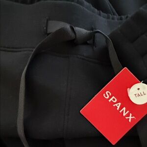 SPANX Black Spacer Wide Leg Pant